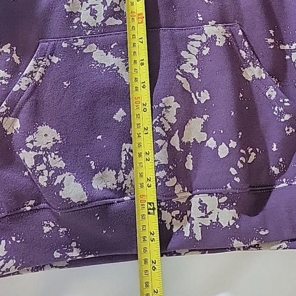 Cheetos Dangerously Cheesy Long Sleeve Tie-Dye Hoodie Junior Unisex Size M - Picture 2 of 8